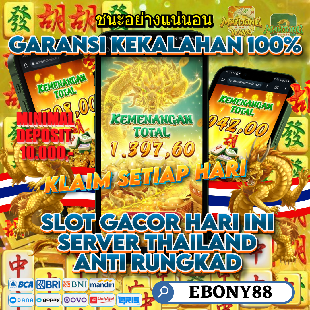 Ebony88 Situs Slot Server Thailand Gacor Pasti Maxwin